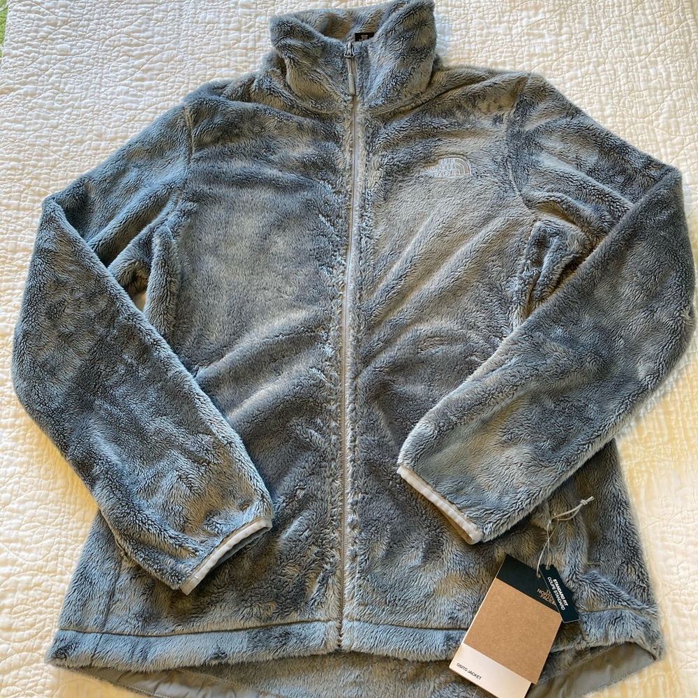 North Face NWT Osito Jacket - Gray - Medium